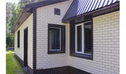 Хомут трубы Kliker ПВХ Grand Line Premium шоколадный (инд.упак.) (RAL 8017)