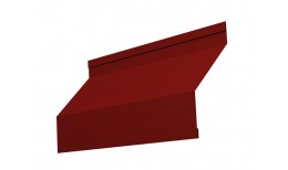 Ламель жалюзи Milan 0,5 Satin с пленкой RAL 3011 коричнево-красный