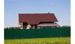 Металлочерепица камея Grand Line 0,5 PurLite Matt RAL 8017 шоколад