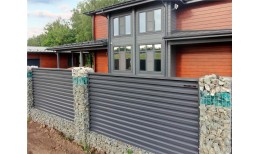 Ламель жалюзи Milan 0,45 PE-Double с пленкой RAL 7024 мокрый асфальт