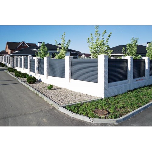 Стойка жалюзи Milan,Tokyo 0,45 PE-Double с пленкой RAL 7024 мокрый асфальт