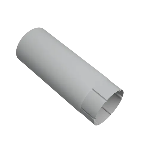 Труба круглая Vortex Проект 146мм 2м RAL 7004 сигнальный серый