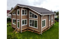 Металлочерепица камея Grand Line 0,5 PurLite Matt RR 32 темно-коричневый