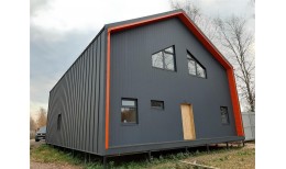 Вертикаль 0,2 classic 0,5 Satin Matt с пленкой RAL 7024 мокрый асфальт