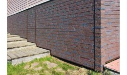 Фасадная панель Grand Line Сланец Элит орех