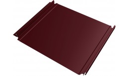 Кликфальц Double Pro Grand Line 0,45 ПЭ с пленкой на замках RAL 3005 красное вино