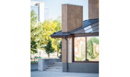 Фальц двойной стоячий Line Grand Line 0,5 Satin Matt с пленкой на замках RAL 8017 шоколад