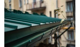 Кликфальц Grand Line0,5 Satin с пленкой на замках RAL 6005 зеленый мох