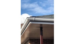 Угол желоба со сварным швом внутренний Vortex Lite 130мм RAL 8017 шоколад