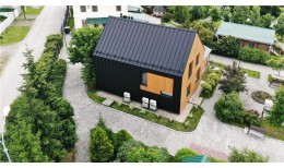 Кликфальц Pro Grand Line 0,45 Drap ST с пленкой на замках RAL 7024 мокрый асфальт