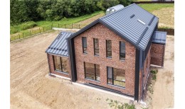 Кликфальц Pro Grand Line 0,45 PE с пленкой на замках RAL 7024 мокрый асфальт