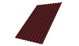 Профнастил С21R 0,5 PE lite RAL 3005 красное вино