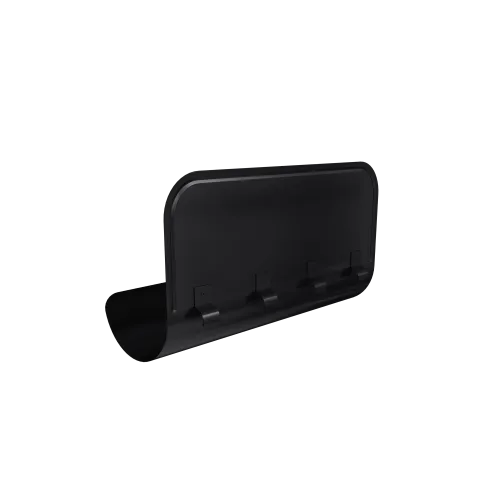 Ограничитель перелива Grand Line 125/90 RAL 9005 черный