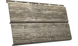 ЭкоБрус 3D 0,345 Grand Line 0,45 Print Elite с пленкой Nordic Wood TwinColor