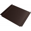 Кликфальц Double Pro Grand Line 0,5 Полидэкстер TwinColor с пленкой на замках RAL 8017 шоколад