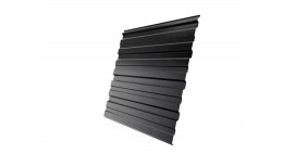 Профнастил C10R Grand Line 0,5 Rooftop Бархат RAL 9005 черный