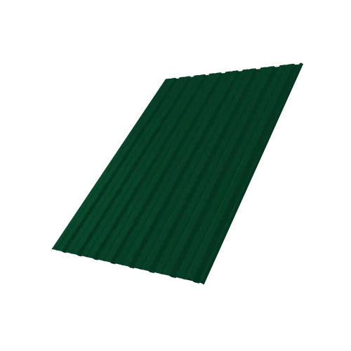 Профнастил С10R 0,5 Satin Matt TX RAL 6005 зеленый мох