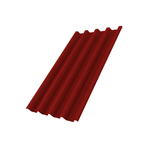Профнастил Н60R v01 0,7 PE RAL 3011 коричнево-красный