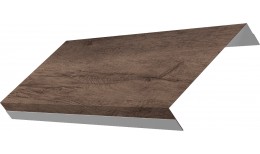 Ламель обратная 125 жалюзи Texas 0,45 Print Premium с пленкой Almond Wood Fresh