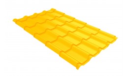 Профиль волновой камея 0,45 PE RAL 1018 цинково-желтый