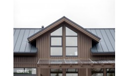 Кликфальц Pro Line Grand Line 0,5 PurLite Matt с пленкой на замках RAL 7024 мокрый асфальт