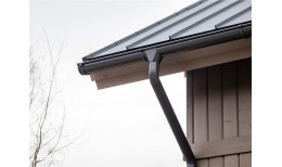 Кликфальц Pro Line Grand Line 0,5 PurLite Matt с пленкой на замках RAL 7024 мокрый асфальт