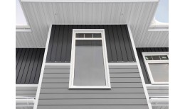 Квадро брус 0,5 Satin с пленкой RAL 7024 мокрый асфальт