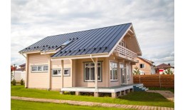 Кликфальц Grand Line 0,45 Drap с пленкой на замках RAL 7024 мокрый асфальт