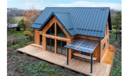 Кликфальц Grand Line 0,45 Drap с пленкой на замках RAL 7024 мокрый асфальт