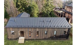 Кликфальц Pro Line Grand Line 0,5 PurLite Matt с пленкой на замках RAL 9005 черный