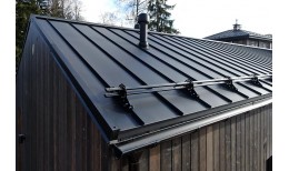 Кликфальц Pro Line Grand Line 0,5 PurLite Matt с пленкой на замках RAL 9005 черный