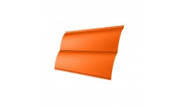 Блок-хаус new Grand Line 0,45 PE с пленкой RAL 2004 оранжевый