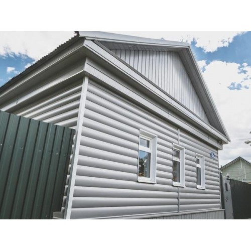 Блок-хаус new 0,5 Satin Matt с пленкой RAL 8004 терракота