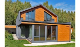 Фальц двойной стоячий Grand Line 0,5 PurPro Matt 275 с пленкой на замках RAL 7024 мокрый асфальт