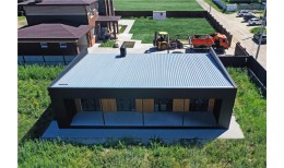 Вертикаль 0,2 Grand Line line 0,5 PurLite Matt с пленкой RAL 9005 черный