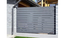 Ламель лицевая 150 жалюзи Texas 0,45 Drap ST с пленкой RAL 7024 мокрый асфальт