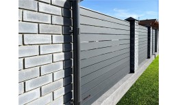 Ламель обратная 125 жалюзи Texas 0,45 Drap ST с пленкой RAL 7024 мокрый асфальт