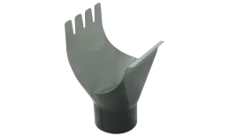 Комплект водостока GL PE 125/90 RAL 7024 6 м/3 м