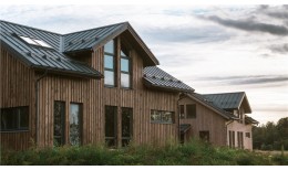 Кликфальц Pro Line Grand Line 0,5 Rooftop Бархат с пленкой на замках RAL 7024 мокрый асфальт