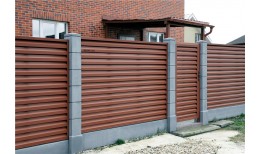 Ламель жалюзи Milan 0,5 PurLite Matt с пленкой RAL 8004 терракота