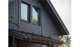 Кликфальц Pro Line Grand Line 0,45 Drap ST с пленкой на замках RAL 7024 мокрый асфальт
