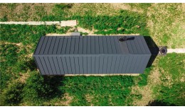 Кликфальц Pro Grand Line 0,5 PurPro Matt 275 с пленкой на замках RAL 7024 мокрый асфальт