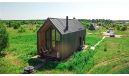 Кликфальц Pro Grand Line 0,5 PurPro Matt 275 с пленкой на замках RAL 7024 мокрый асфальт