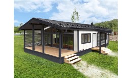 Кликфальц Pro Grand Line 0,5 Rooftop Бархат с пленкой на замках RAL 9005 черный