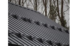 Кликфальц Pro Grand Line 0,5 Satin с пленкой на замках RAL 7024 мокрый асфальт