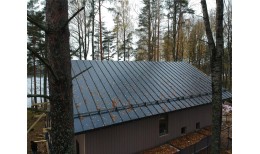 Кликфальц Pro Grand Line 0,5 Satin с пленкой на замках RAL 7024 мокрый асфальт