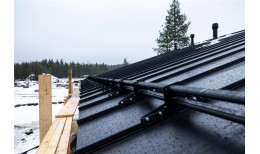 Кликфальц Pro Grand Line 0,45 Drap ST с пленкой на замках RAL 9005 черный