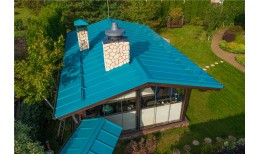 Кликфальц Pro Grand Line 0,45 PE с пленкой на замках RAL 5021 водная синь