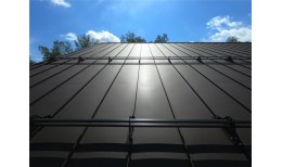 Кликфальц Pro Grand Line 0,45 Drap ST с пленкой на замках RR 32 темно-коричневый