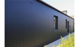 Вертикаль 0,2 line 0,5 Satin Matt с пленкой RAL 9005 черный